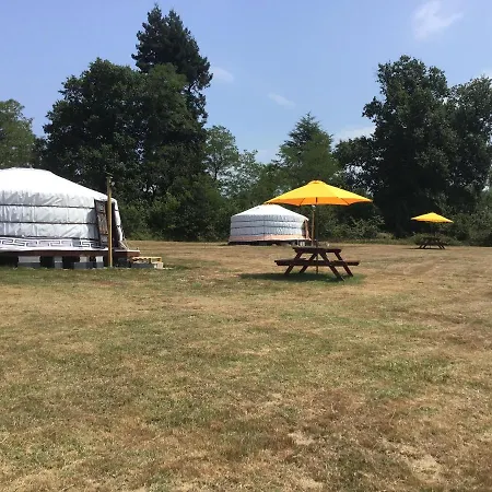 Luxury tent Yourtes Lacroutz *